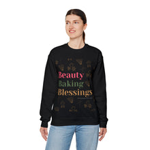 Load image into Gallery viewer, Beauty, Baking, Blessings Heavy Blend™ Crewneck Sweatshirt