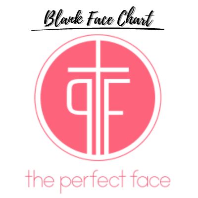 Blank Face Chart Printable PDF