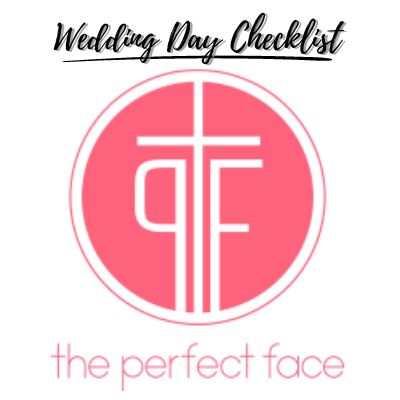 Wedding Day Checklist printable PDF